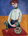 Matisse Henri Girl with Tulips  - Hermitage